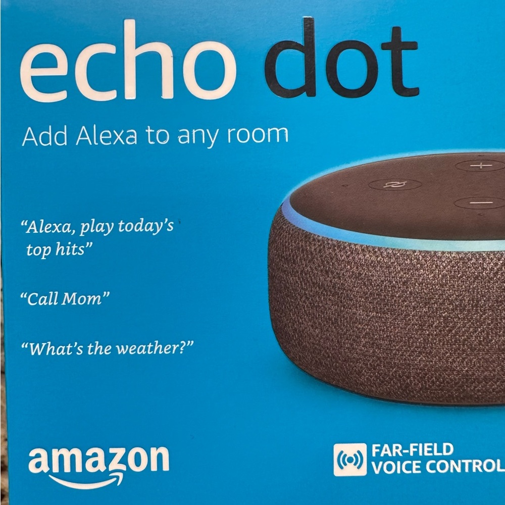Amazon Echo Dot Never Used